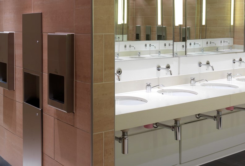 Venesta Washrooms Quartz Vanity Unit7