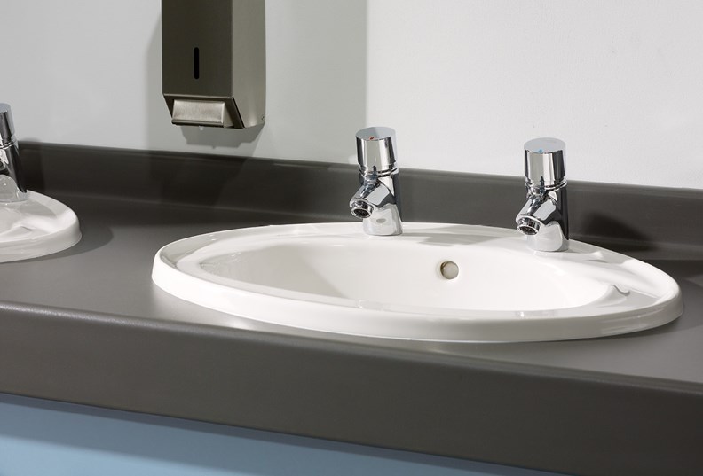Venesta Washrooms Hpl Vanity Unit2