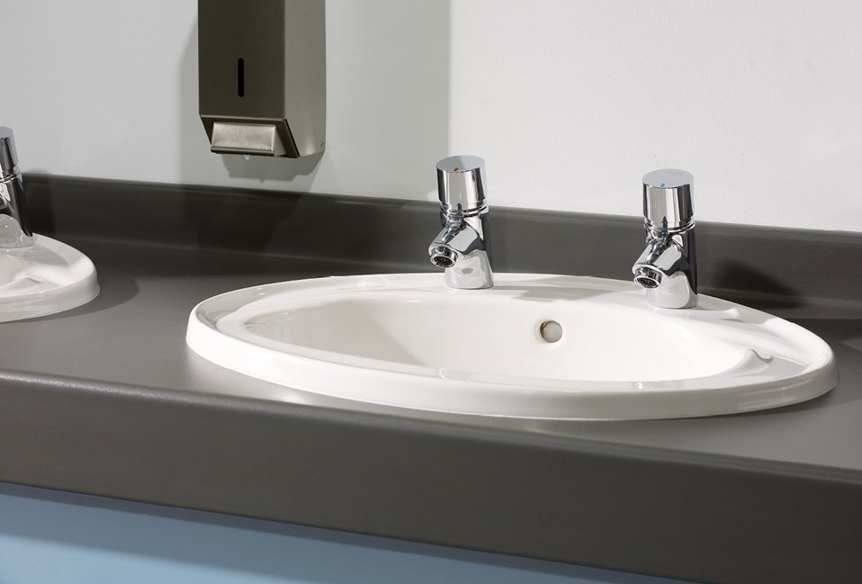 Venesta Washrooms Hpl Vanity Unit2