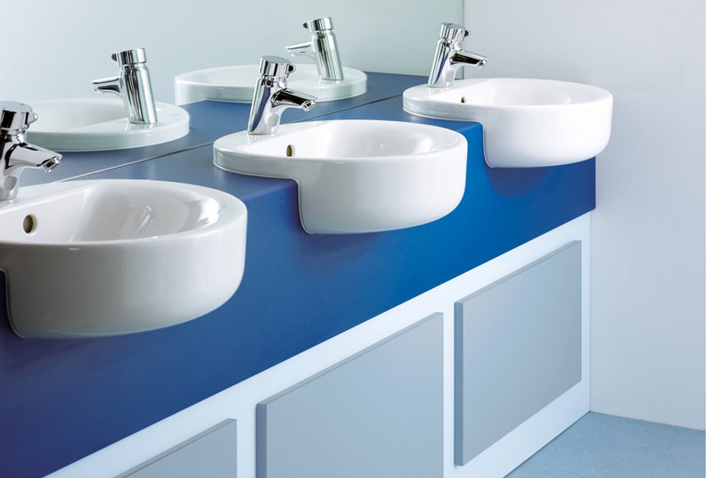 Venesta Washrooms Vanity Unit Hpl