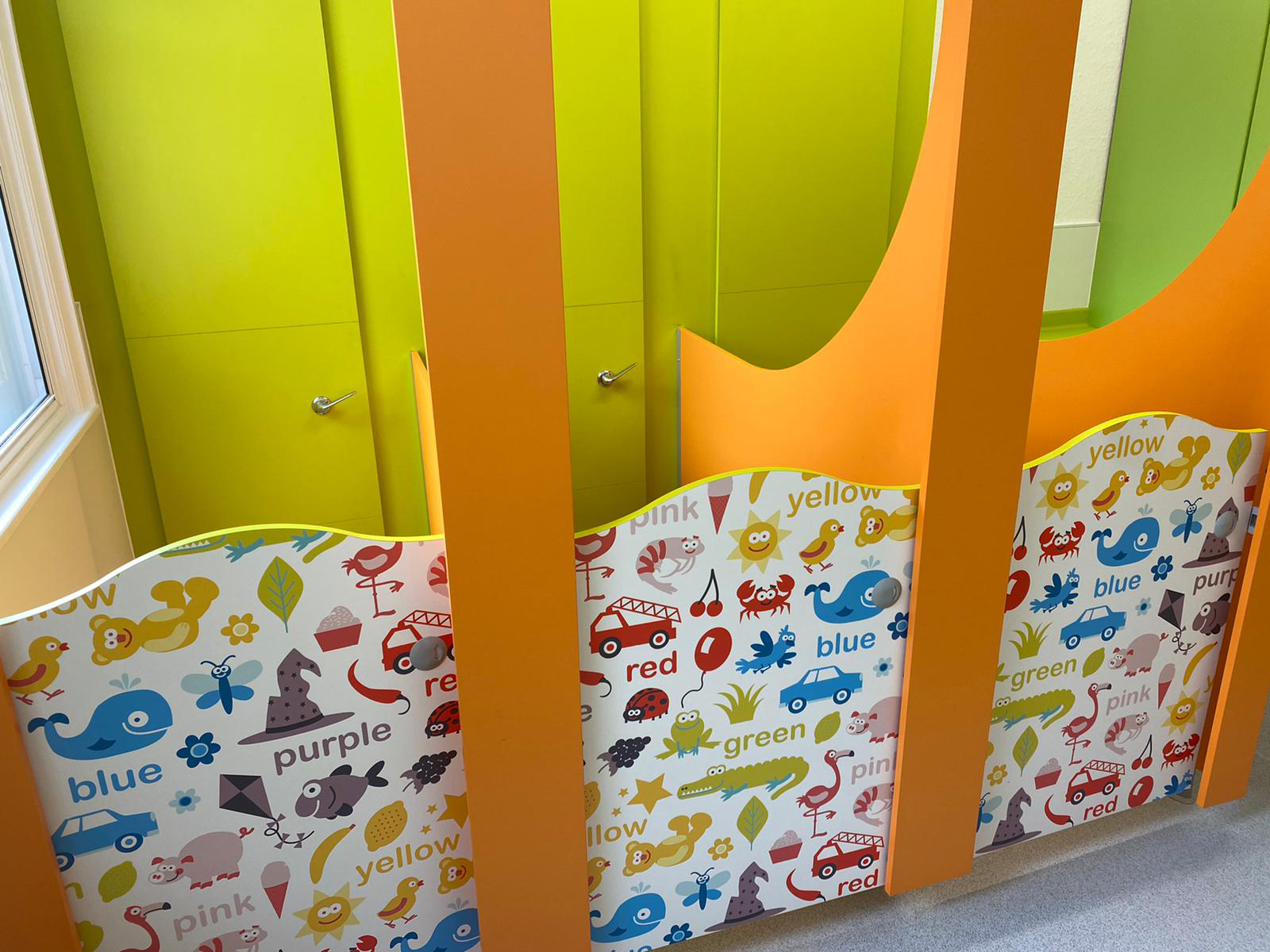 Venesta Washrooms Toilet Cubicles Ips Rainbow Nursery 1