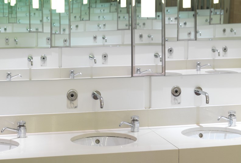 Venesta Washrooms Quartz Vanity Unit6